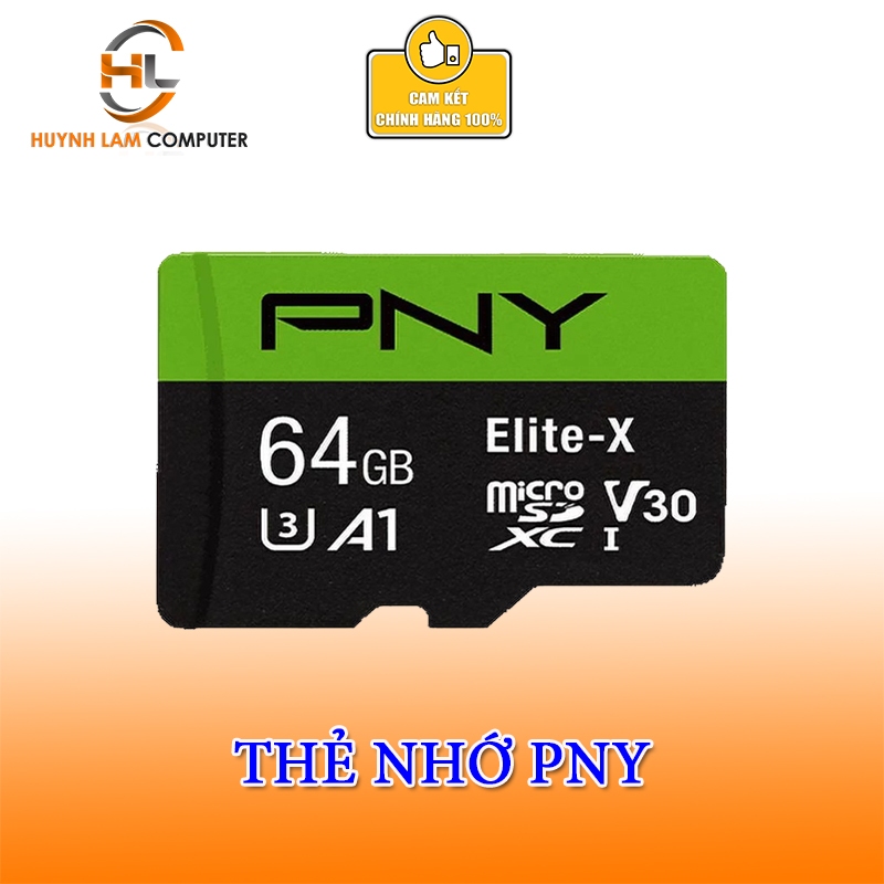 Pny 64GB Elite-X A1 存儲卡 - SPC 分配