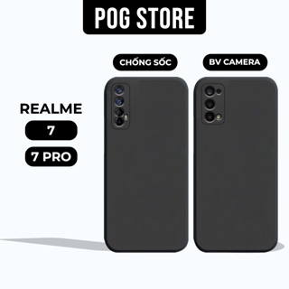 Realme 7、7 Pro 手機殼帶方形邊緣 realme 手機殼保護相機