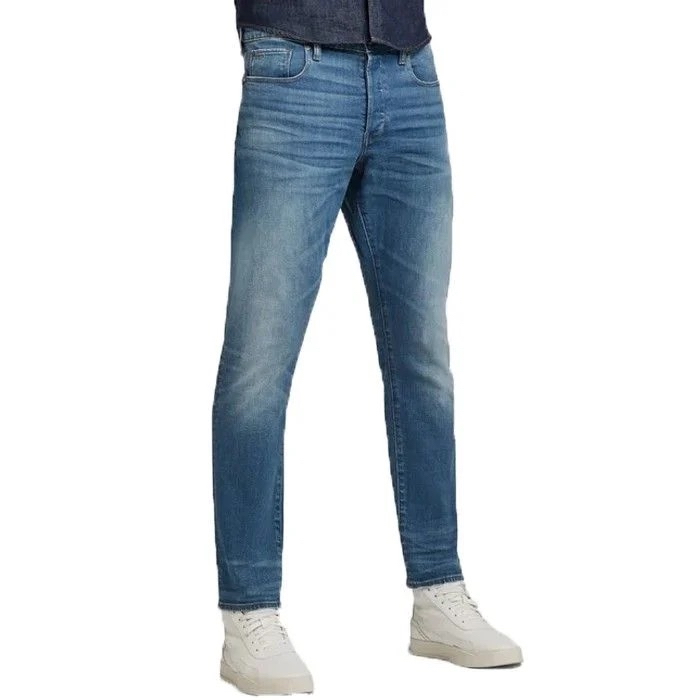 G-star Raw Jeans 男式常規錐形,超好 4 向彈力,G-Star 男式牛仔褲,適合球員。
