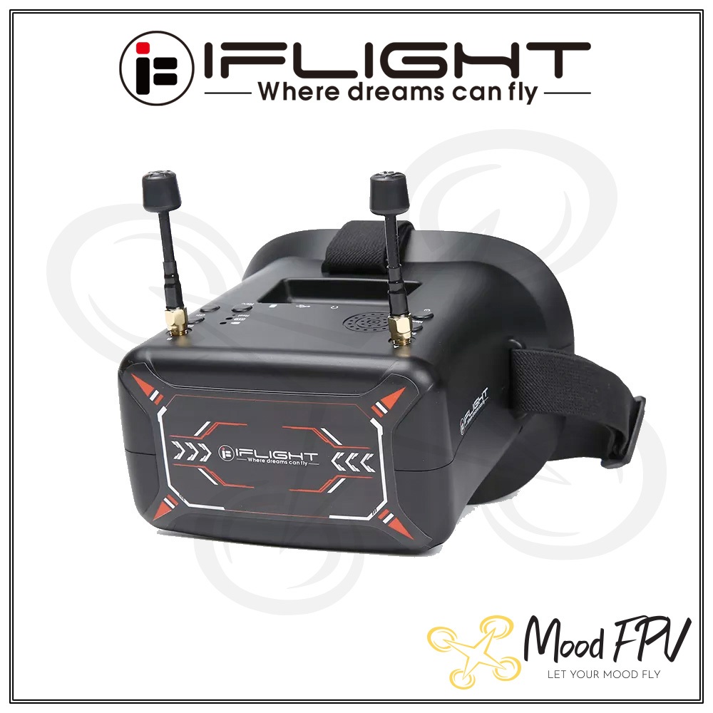 Fpv iFlight 模擬 FPV 護目鏡眼鏡 - DVR