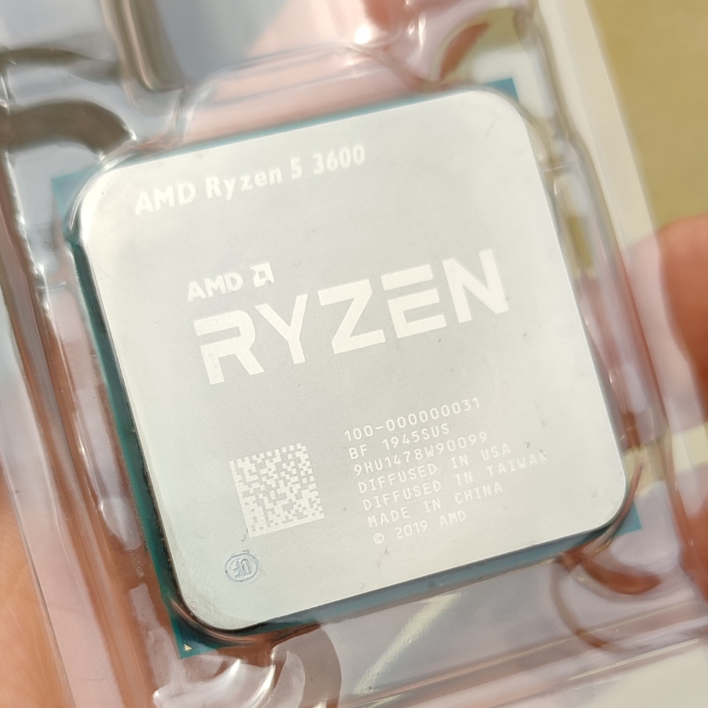 Cpu AMD Ryzen 5 3600 托盤像新的一樣