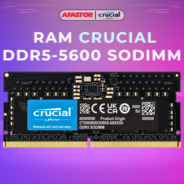 英睿達 DDR5-5600 SODIMM 48GB CT48G56C46S5 內存