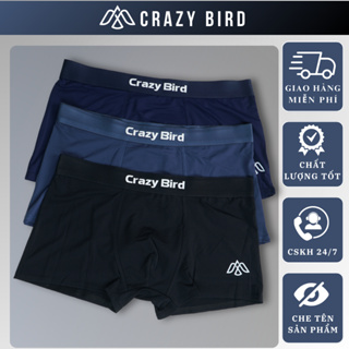 Crazy Brid 男士透氣內褲,涼爽透氣彈性材料 4 向彈力,尺碼 L-3XL