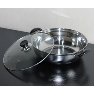 20cm- 24cm-26cm-28cm 不銹鋼火鍋適用於所有類型的炊具