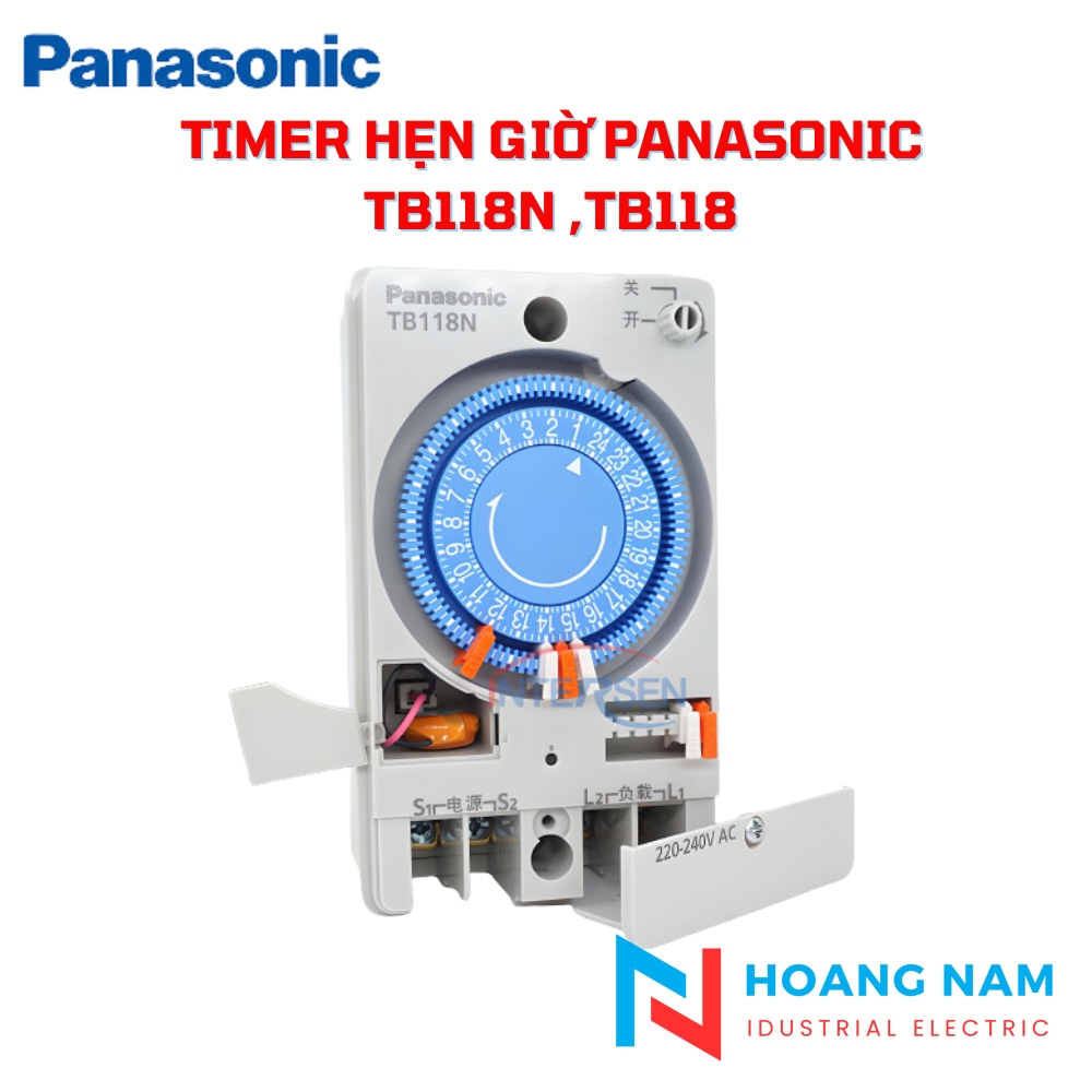 實時 Le 繼電器 - 定時器 - Panasonic TB118N 定時器 TB118