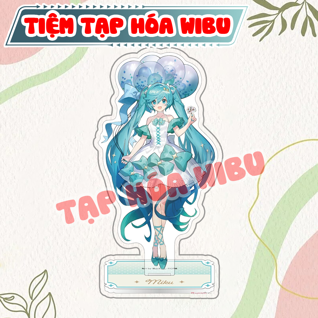 雕像 Standee 亞克力初音未來雪未來 2024 Kaito Meiko Megurine Luka Kagamin