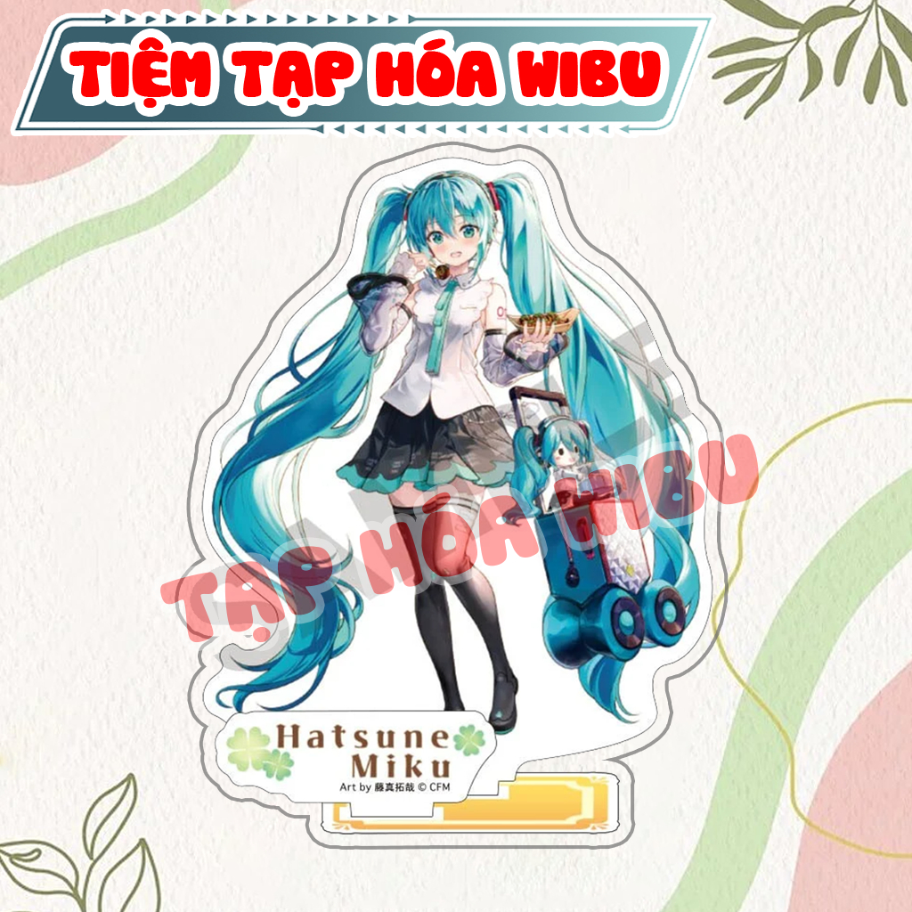 雕像 Standee 亞克力初音未來雪未來 2024 Kaito Meiko Megurine Luka Kagamin