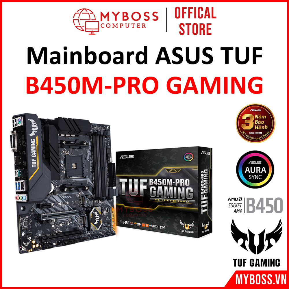 【正品】華碩TUF B450m-pro GAMING Socket AM4 主板,4 DDR4 Ram 插槽,M-ATX