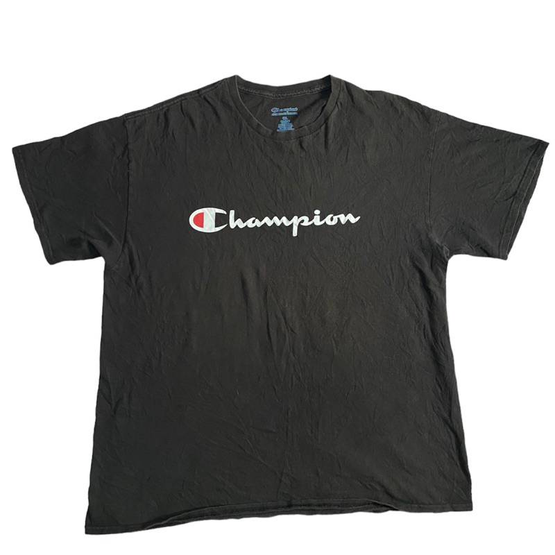 美國 2hand T 恤正品 CHAMPION Big Logo XL 碼