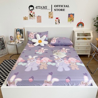 床單 1m6 / 1m8 / 2m poly 5D 棉床單,床單 + 2 個簡單的枕套 ETAMI BEDDING
