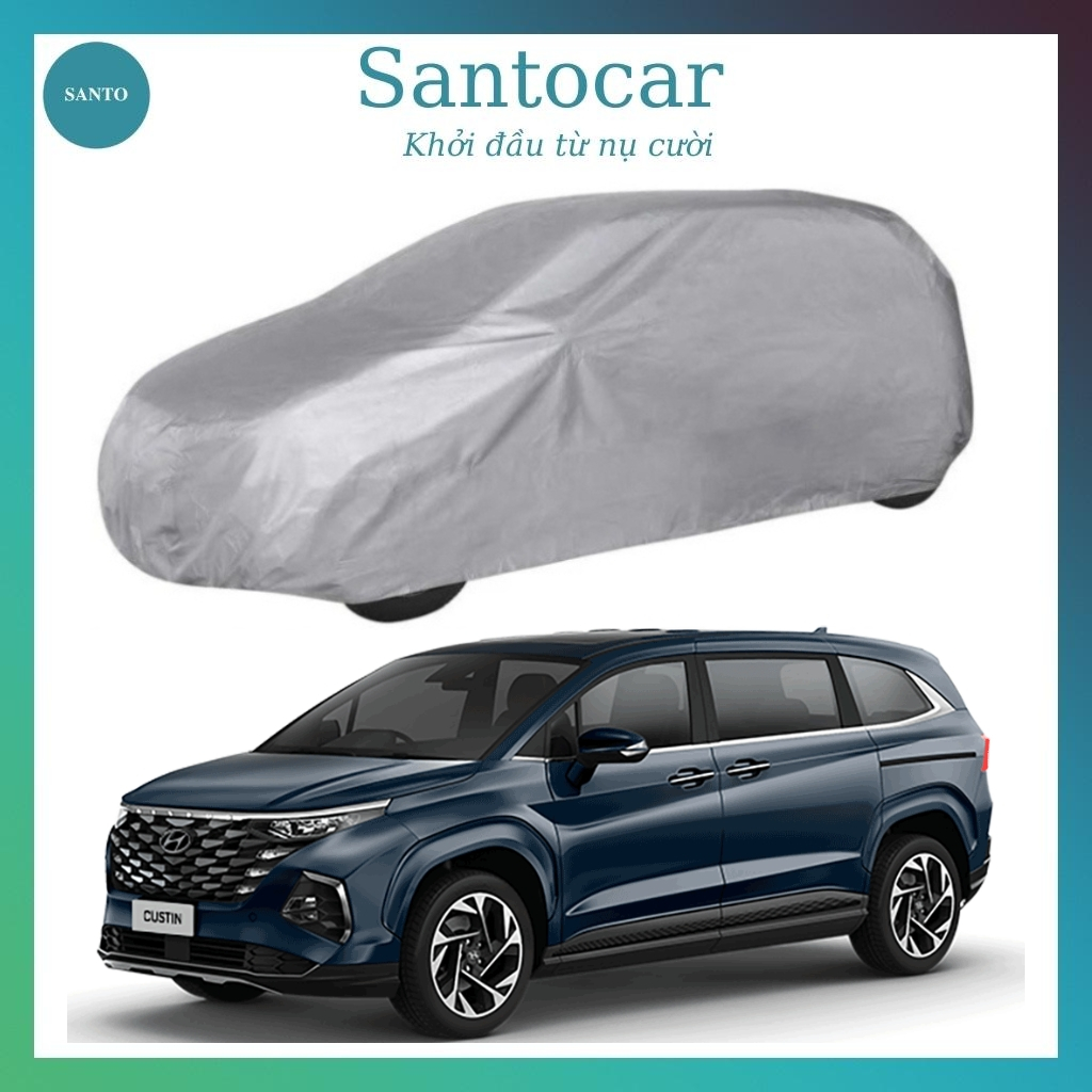 現代 Custin Car 篷布、Custin Car Canvas、雨傘汽車遮陽板 - Santocar