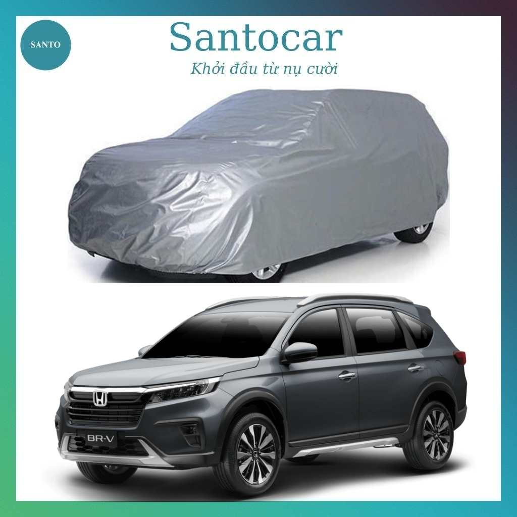 本田 BR-V 汽車篷布、BR-V 汽車帆布、雨傘汽車遮陽罩 - Santocar