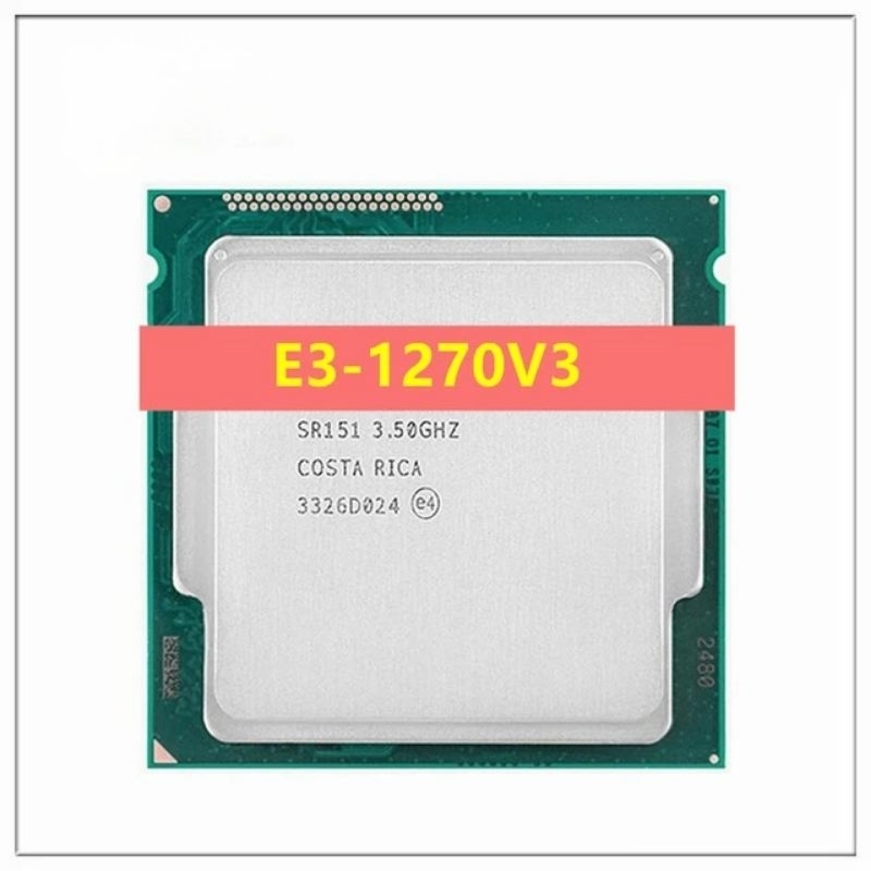 Cpu Xeon E3 1270v3 Strong i7 4790 4芯8螺紋插座1150 免導熱膏