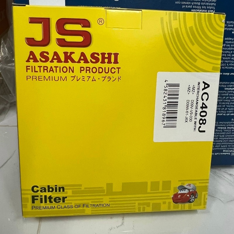 JS ASAKASHI AC408J 空調濾清器適用於 Mazda2、CX3 - 日本製造