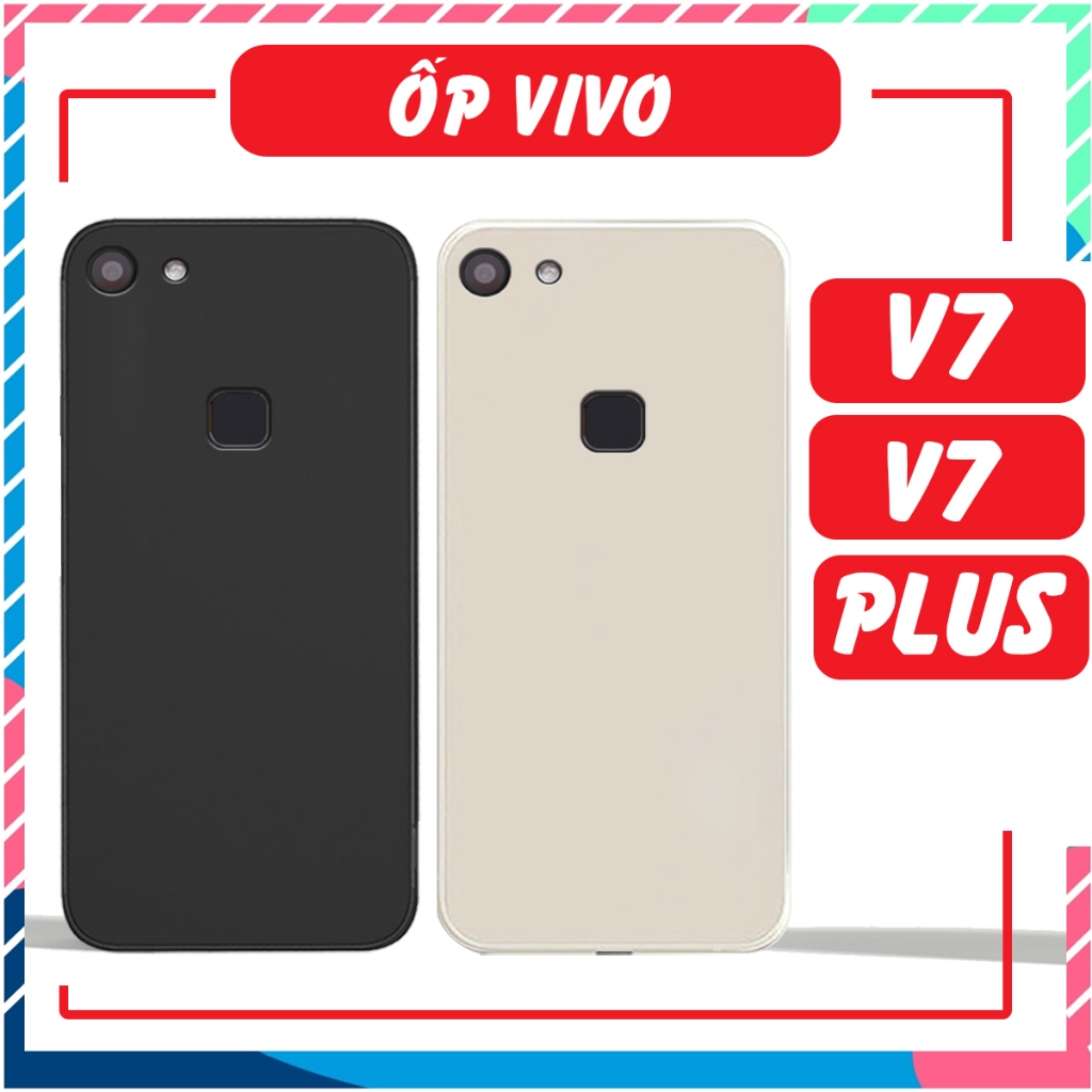 Vivo V7 / V7 PLUS 手機殼帶方形邊緣,柔軟,限量灰塵,TPU 塑料指紋