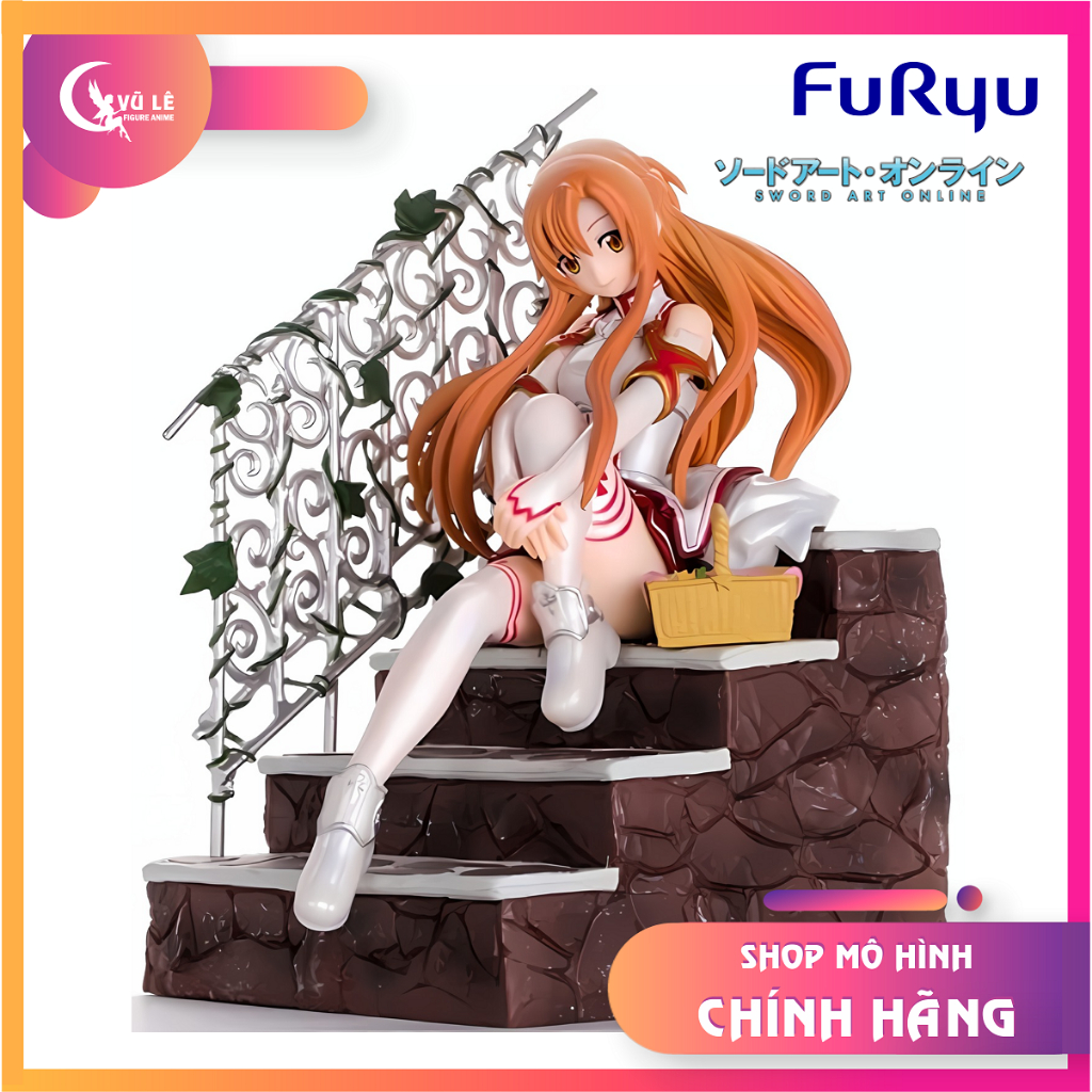 Asuna 刀劍神域模型 chinh' Furyu Company - 樓梯上的亞絲娜經典版手辦