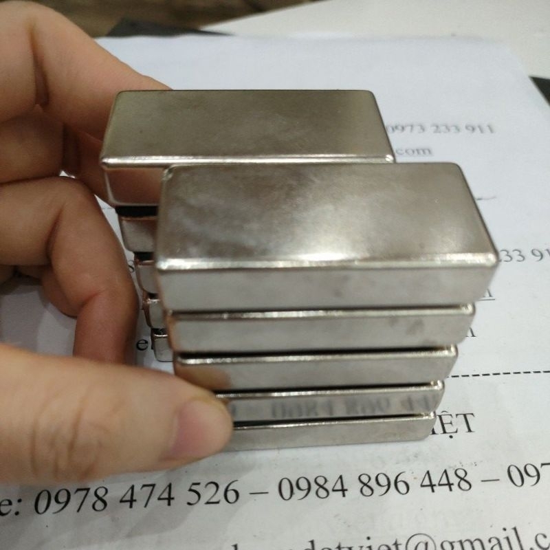 稀土白色磁鐵 50x25x10mm 製造超強發電機