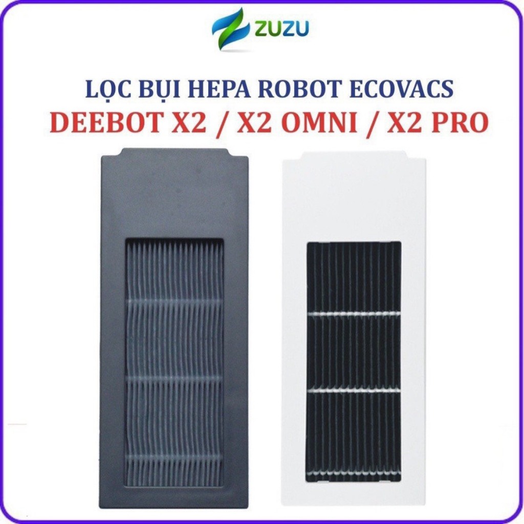 Ecovacs Deebot X2、X2 OMNI、X2 PRO 機器人吸塵器配件、hepa 過濾器、過濾器、灰塵過濾器