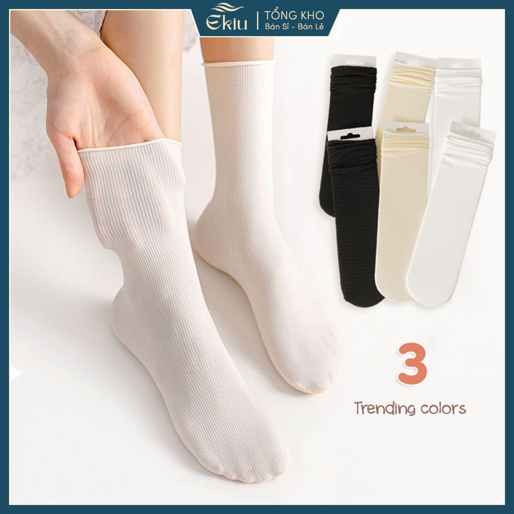 男女組合襪高領竹炭材質防臭4向彈力透氣除臭-ekiu Shop