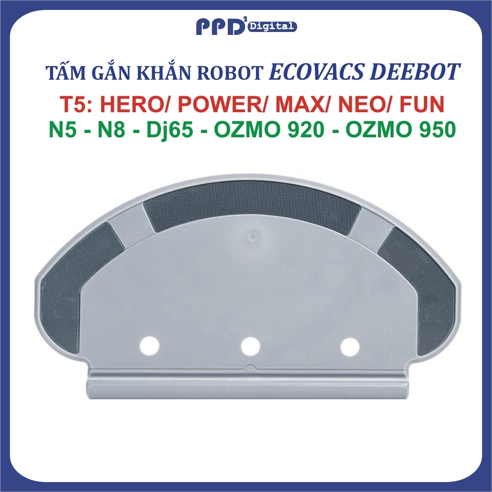 Deebot T5 機器人吸塵器配件:Hero / Max / Power Neo / Fun、N8、Ozmo 920、