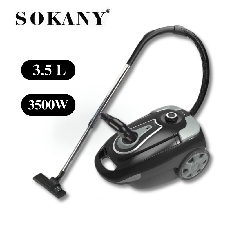 Sokany 便攜式吸塵器,容量為 3500W 現代設計吸力強,每次清潔角落 - SK3386