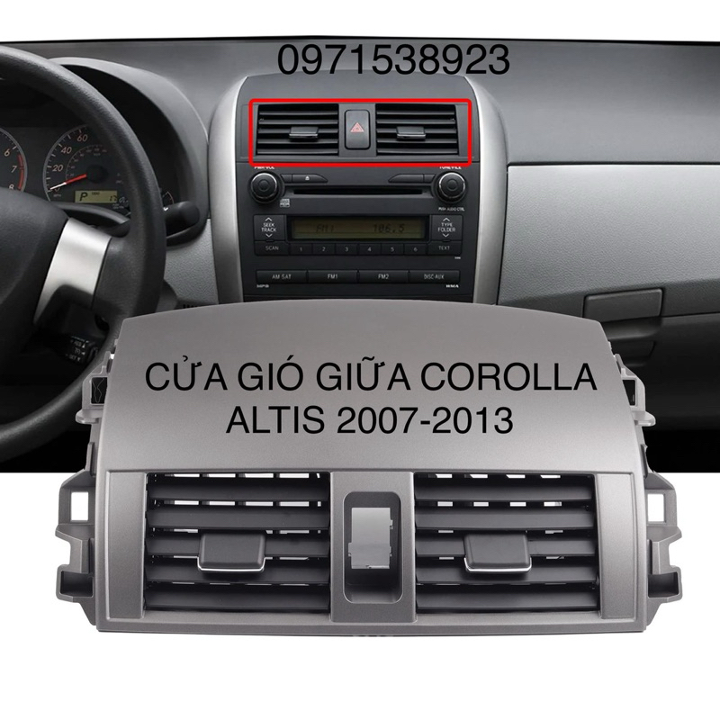 Toyota COROLLA ALTIS 2007-2013 之間的空調門便宜 55670-02160