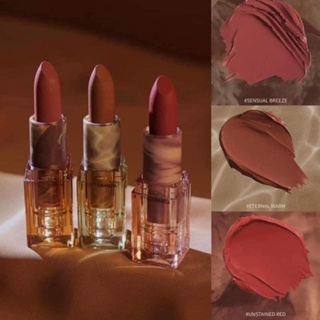 3ce Soft Matte Lipstick Eternal Warm Sensual Breeze 不染色紅色啞光唇