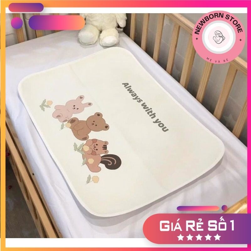 [選擇顏色] Jubon 4D 防水墊嬰兒換尿布新型號多種圖案尺寸 50 x 70cm