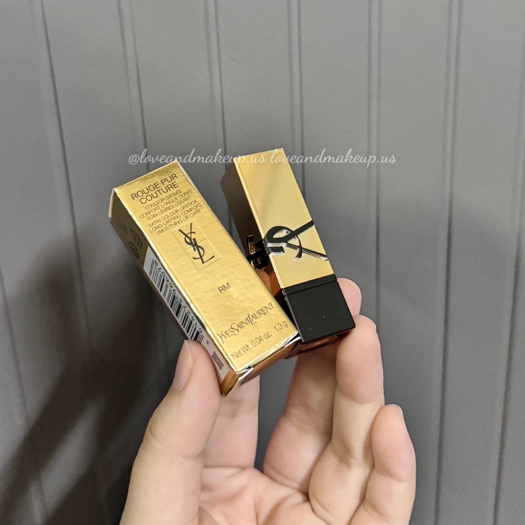(BILL Sephora US) YSL Rouge Pur Couture 迷你尺寸 1.3 克 RM 口紅