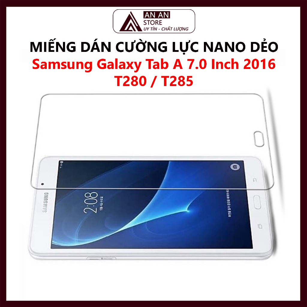 適用於三星 Galaxy Tab A 7.0 英寸 T280 / T285 2016 的強度 - 平板電腦柔性納米鋼化貼
