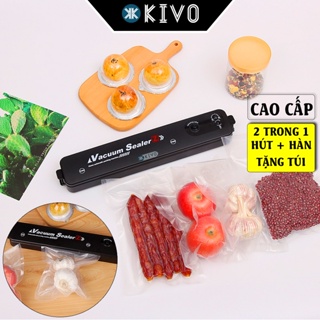 帶高級袋的食品真空封口機 - 袋封口機, Kivo 正品迷你真空吸塵器