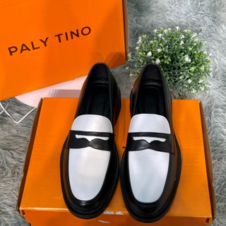 【奢華】純黑色男士皮鞋,精美設計,韓國時尚增高-PALYTINO Brand Code G116