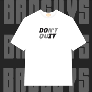 中性寬型 T 恤 Do It 100% 純棉 BGS058 - 本地品牌 Bad Guys