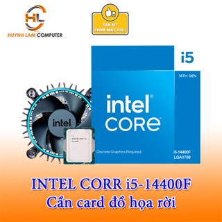 Cpu Intel Core i5 14400F Socket 1700(需要零售圖形)- 正品新盒