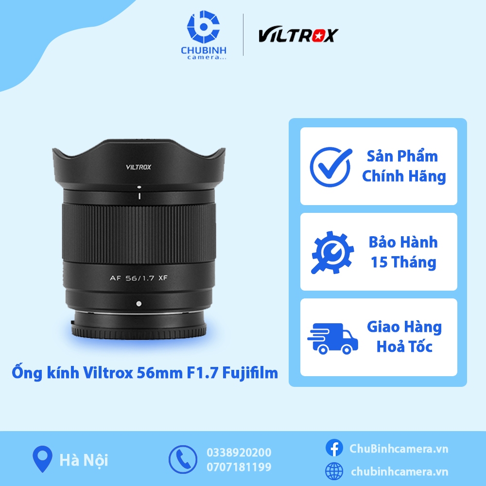 Viltrox 56mm F1.7 適用於 Fujifilm / Niko Z 正品鏡頭