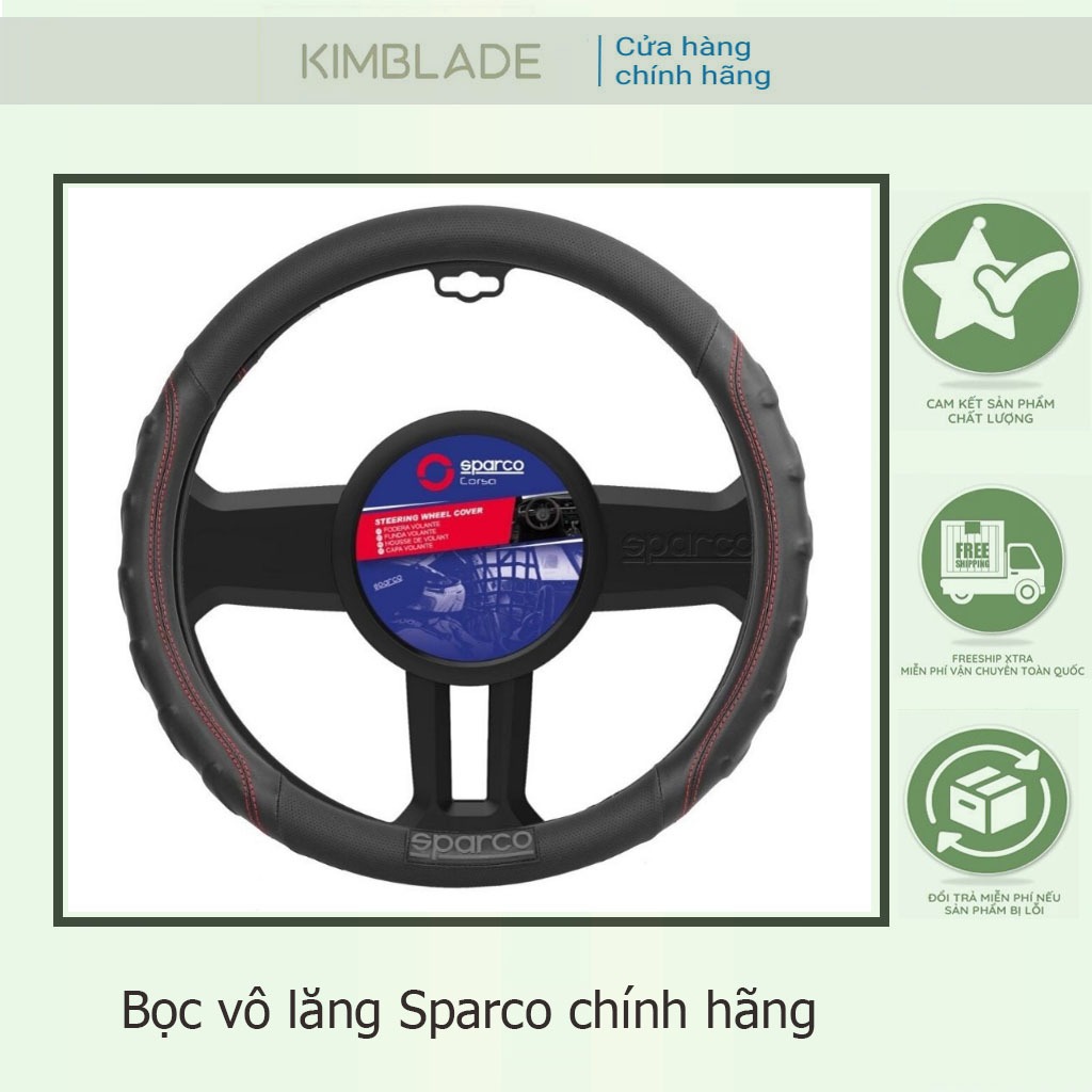 Premium Sparco Italian 方向盤套 - [正品] - Sparco 方向盤套 - 汽車全款 - Ki