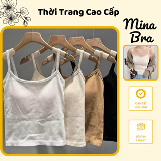 [Mina Bra] Premium HQ65 牙籤T恤帶胸墊