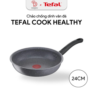 Tefal Cook Healthy stone 不粘鍋 24cm 煎鍋適用於所有類型的炊具