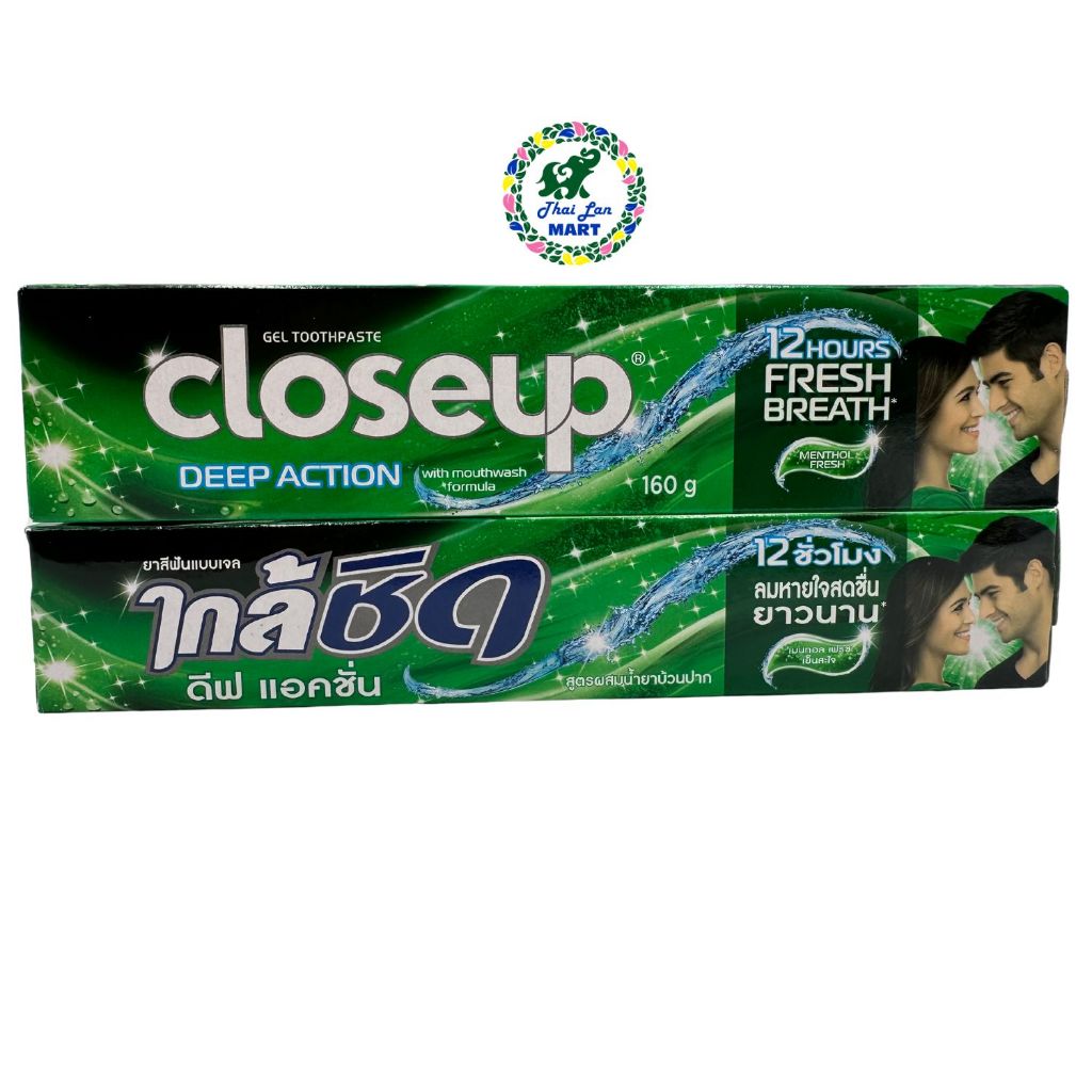 特寫深度動作冰白牙膏有助於強白牙國產正品泰國