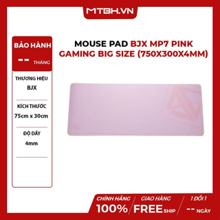 鼠標墊 Bjx Mp7 粉色遊戲大尺寸 (750X300X4Mm)