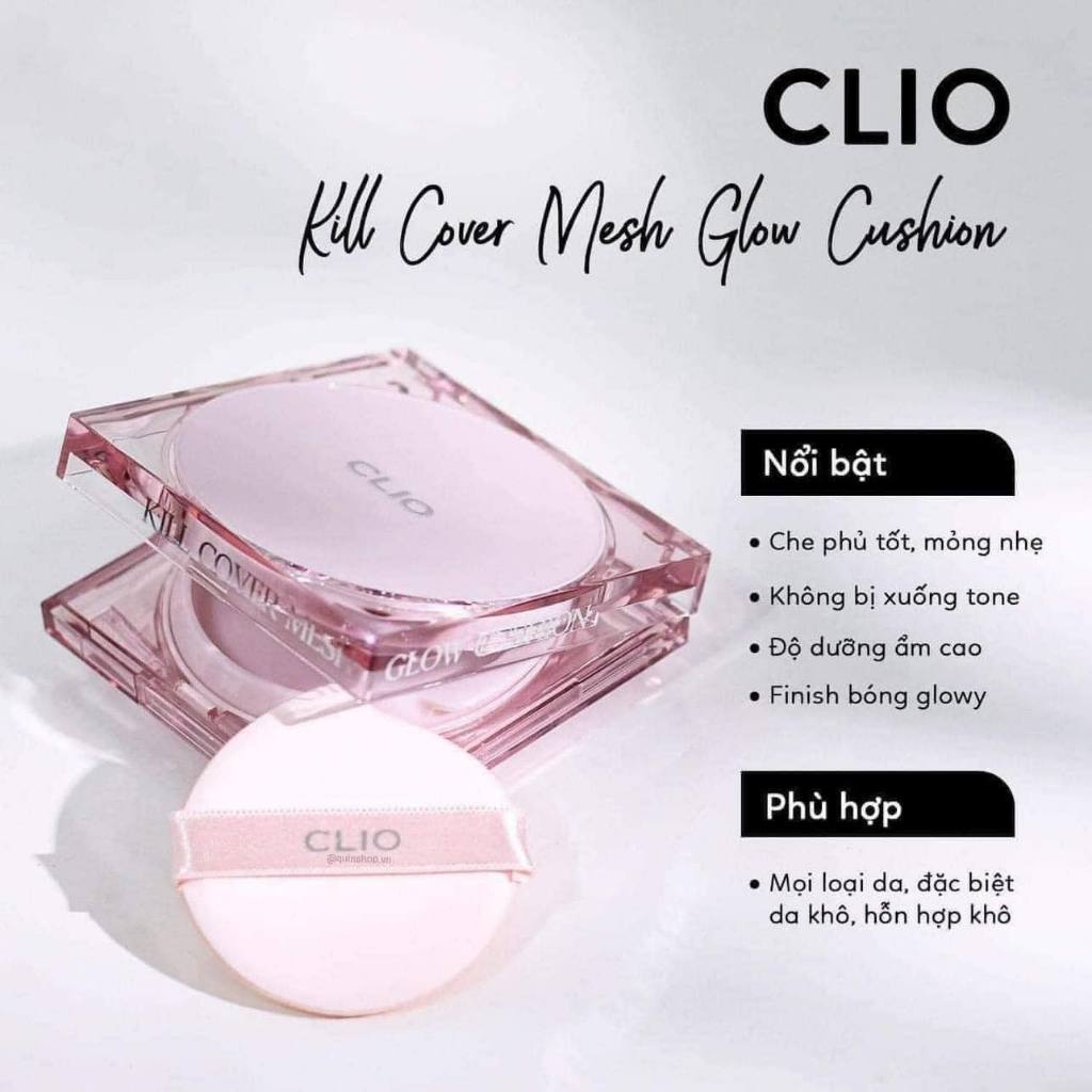Clio Kill Cover 網眼發光氣墊 SPF 50+ PA + + +