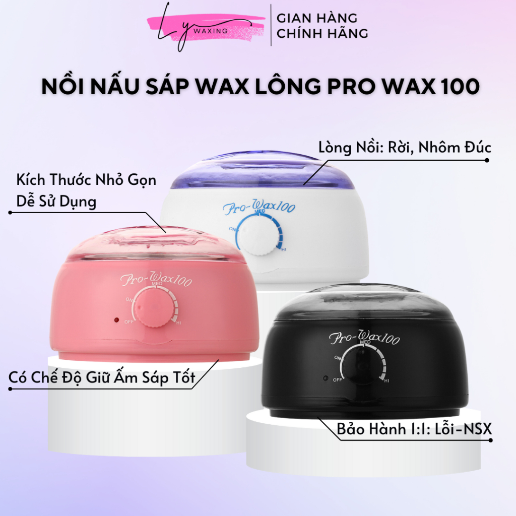 Pro Wax 100 LY Waxing Waxing Pot, 高品質打蠟, 腋下打蠟, 比基尼, 手臂, 腿部,