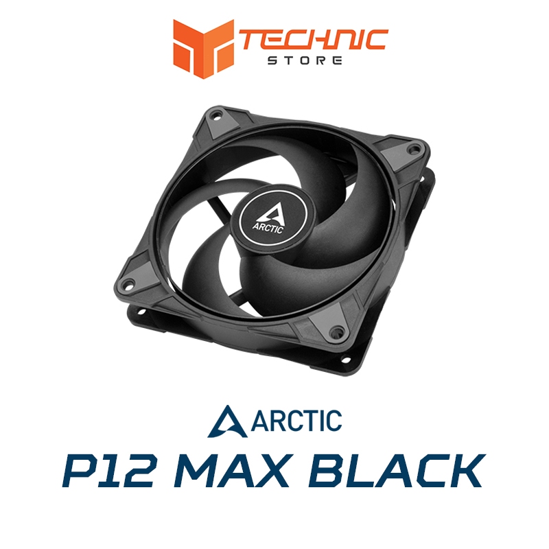 北極 P12 MAX 黑色散熱器風扇
