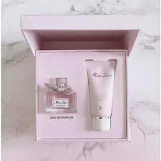 禮品套裝 2 DIOR MISS DIOR 身體乳液 20ml + Eau de Parfum Mini 5ml