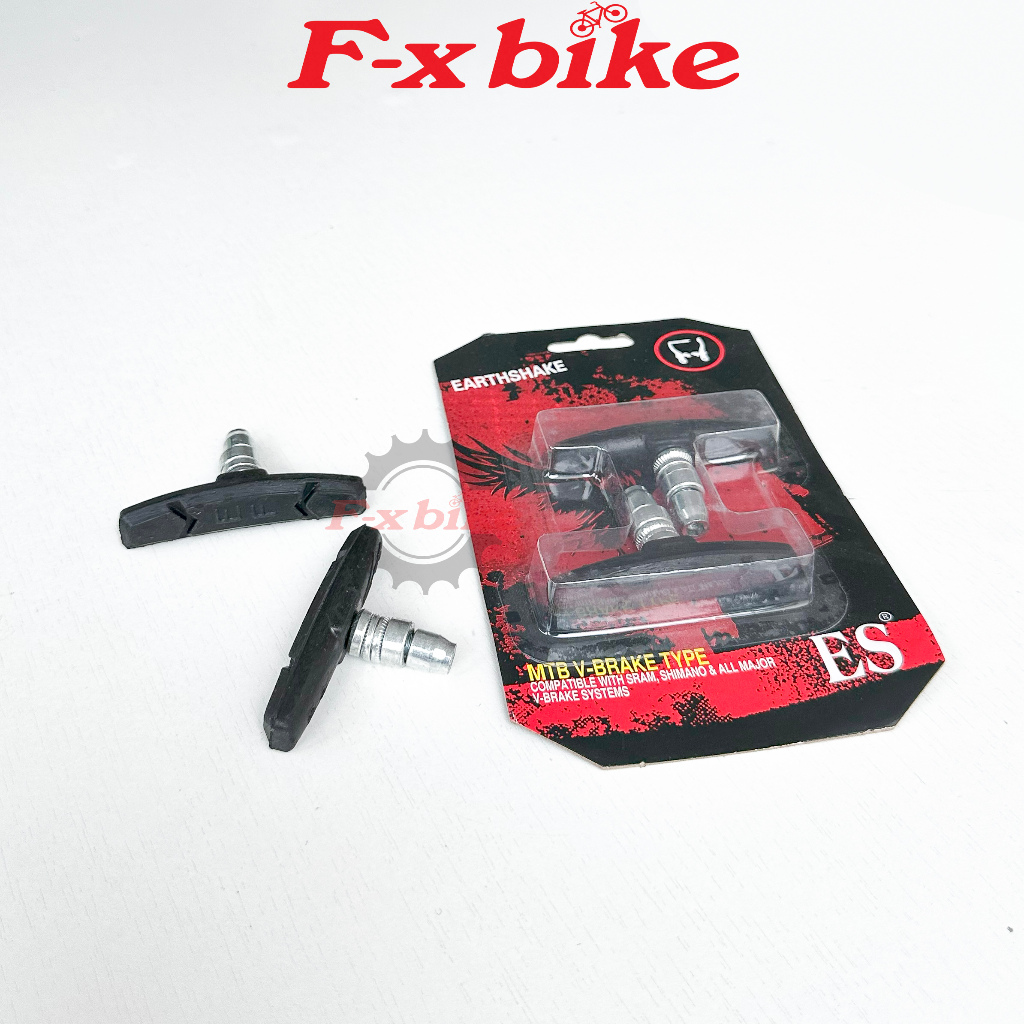 F-x Bike V 型剎車片橡膠材料 - 簡單方便的快速更換