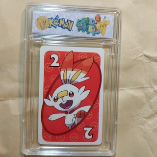 [紅色] 口袋妖怪兔子兔子卡片魔法足球 Uno 1459 d56 1-12