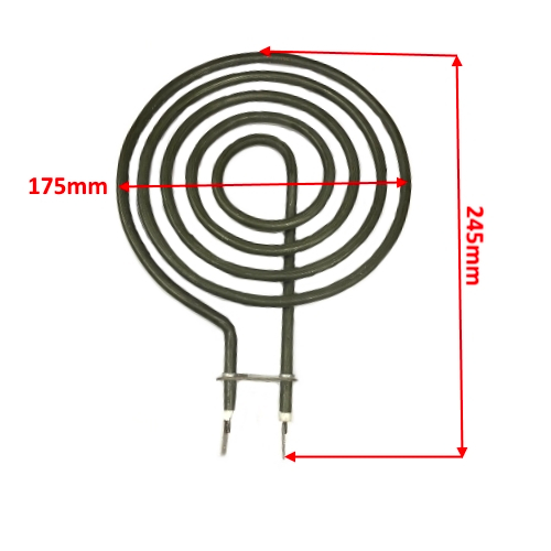 Mayso Heat,無油炸鍋加熱棒 220V 1700W 直圓形 175MM