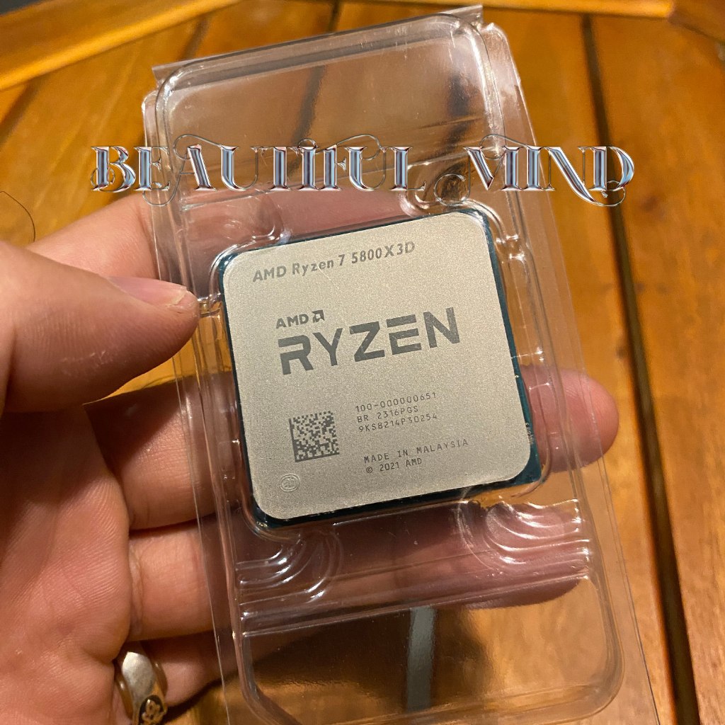 Cpu Red Team AMD Ryzen 7 5800X 三維托盤 8 核 16 線程 3.4GHz - 4.5GH