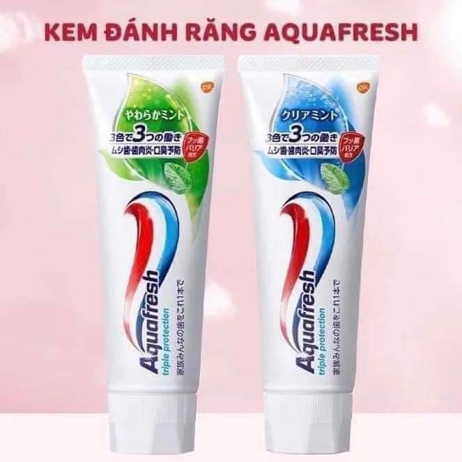 Aquafresh 三重保護牙膏日本(綠色)