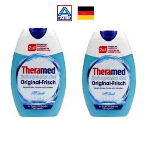 Theramed Gel Original-Frisch 牙膏 2in1, 75 ml(德國)